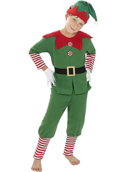 Disfraz de elfo navideño para niño - Funiglobal | Funidelia