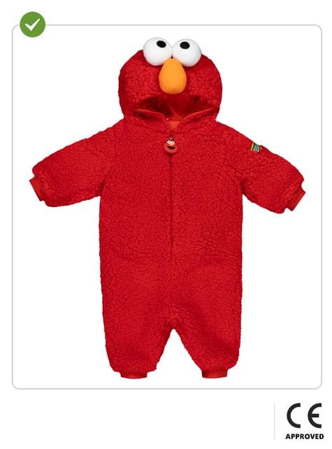 Disfraz de Elmo para bebé - Barrio Sésamo - Funiglobal | Funidelia