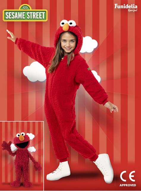 Disfraz de Elmo para niños - Barrio Sésamo - Funiglobal | Funidelia