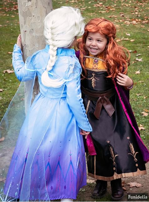 Disfraz de Elsa Frozen 2 deluxe para niña - Rubies UK | Funidelia