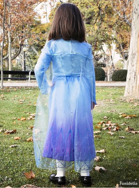 Disfraz de Elsa Frozen 2 deluxe para niña - Rubies UK | Funidelia