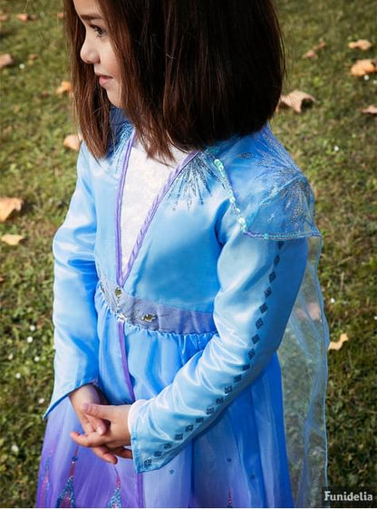 Disfraz de Elsa Frozen 2 deluxe para niña - Rubies UK | Funidelia