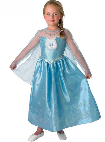 Disfraz de Elsa Frozen Deluxe para niña - Rubies USA | Funidelia