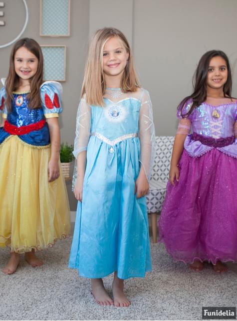 Disfraz de Elsa Frozen Deluxe para niña - Rubies USA | Funidelia