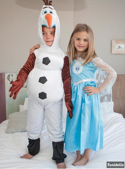 Disfraz de Elsa Frozen Deluxe para niña - Rubies USA | Funidelia
