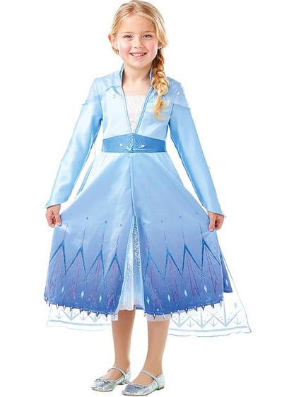 Disfraz de Elsa Frozen Premium para niña - Frozen 2 - Rubies UK | Funidelia