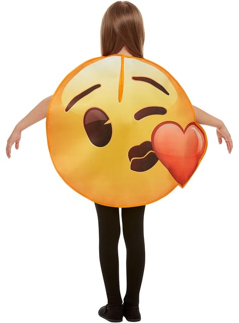Disfraz de Emoji beso de corazón infantil - Funiglobal | Funidelia