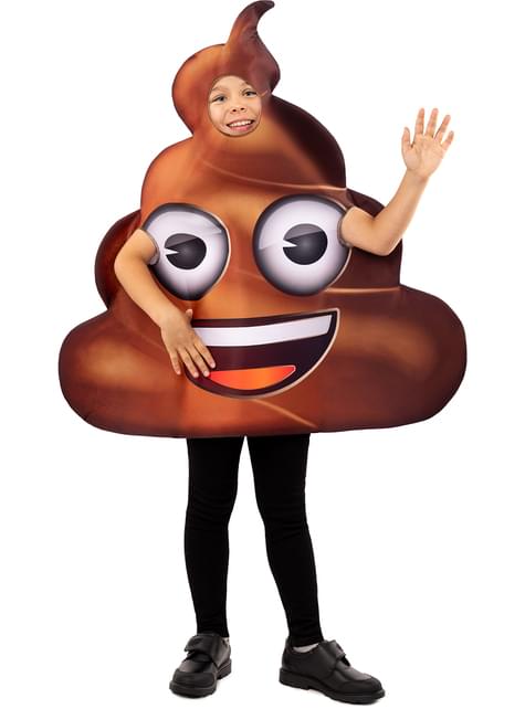 Disfraz de Emoji Caca para niños - Funiglobal | Funidelia