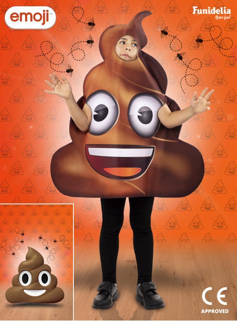 Disfraz de Emoji Caca para niños - Funiglobal | Funidelia