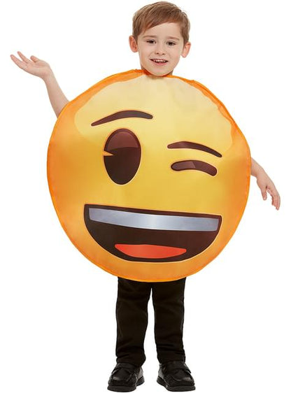 Disfraz de Emoji guiñando un ojo infantil - Funiglobal | Funidelia