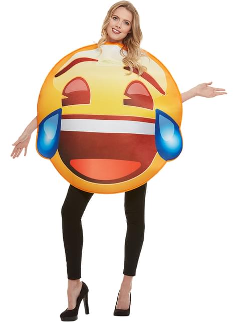 Disfraz de Emoji sonriente con lágrimas - Funiglobal | Funidelia