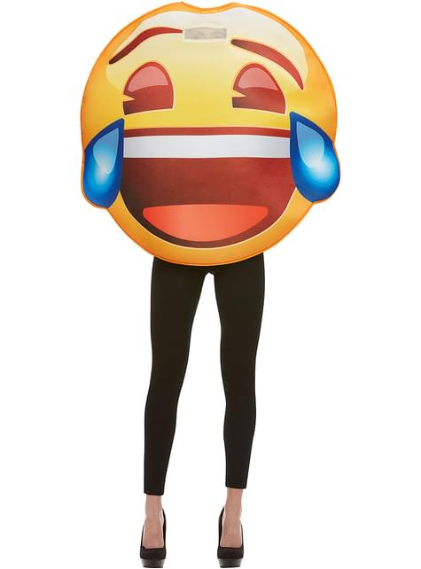 Disfraz de Emoji sonriente con lágrimas - Funiglobal | Funidelia