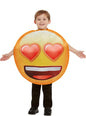 Disfraz de Emoji sonriente con ojos de corazón infantil - Funiglobal | Funidelia