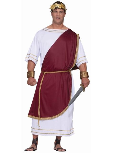 Disfraz de Emperador César talla extra grande