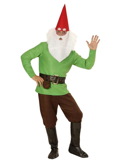 Disfraz de enanito alegre para adulto talla grande