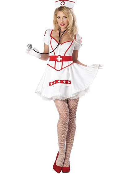 Disfraz de enfermera sexy Deluxe para mujer - California Costumes | Funidelia