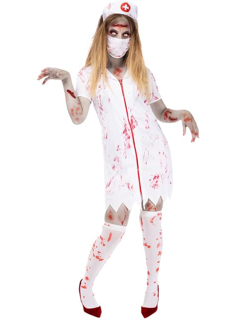 Disfraz de enfermera zombie para mujer - Funiglobal | Funidelia