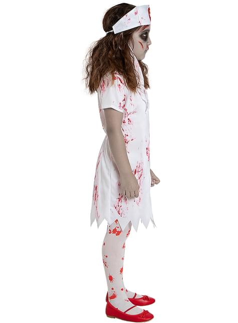 Disfraz de enfermera zombie para niña - Funiglobal | Funidelia