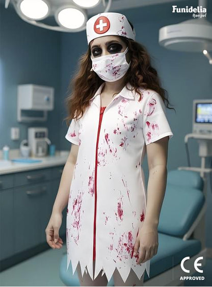 Disfraz de enfermera zombie para niña - Funiglobal | Funidelia