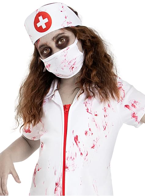 Disfraz de enfermera zombie para niña - Funiglobal | Funidelia