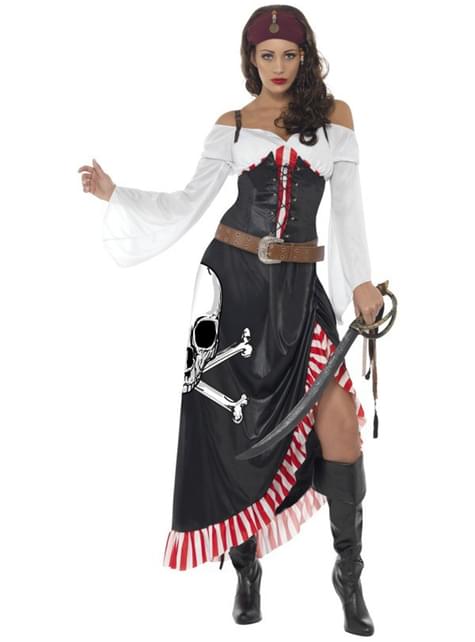 Disfraz de espadachín pirata para mujer - Smiffys | Funidelia
