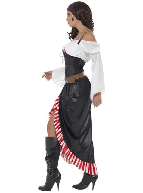 Disfraz de espadachín pirata para mujer - Smiffys | Funidelia