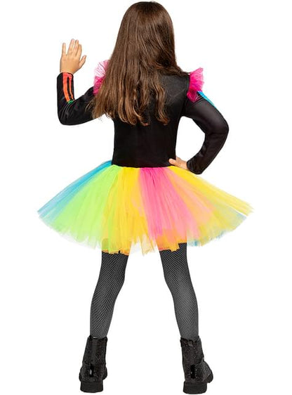 Disfraz de esqueleto colorido para niña - Funiglobal | Funidelia