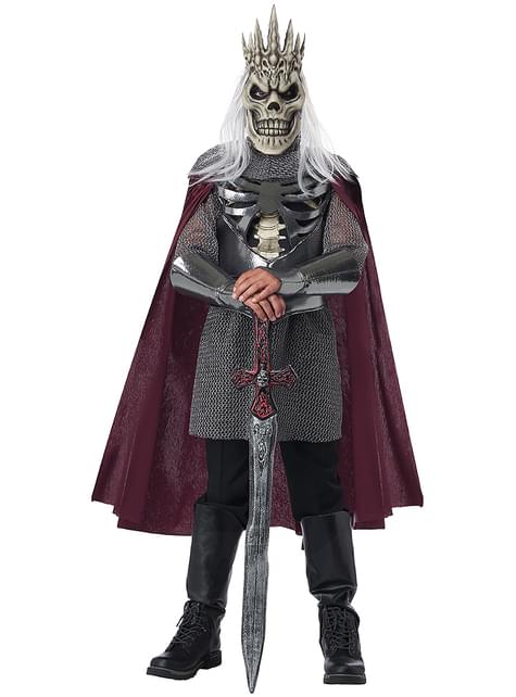 Disfraz de esqueleto medieval para niño - California Costumes | Funidelia