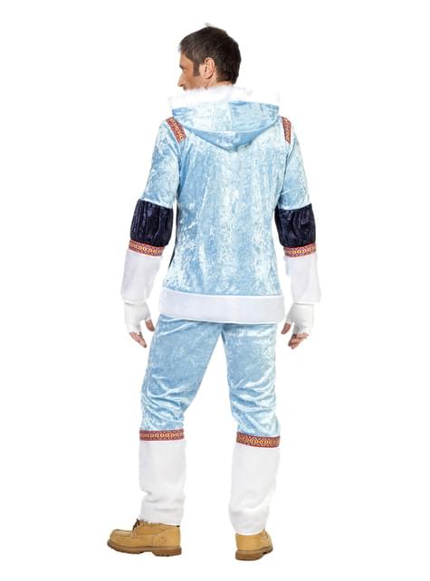 Disfraz de esquimal azul para hombre - Wilbers | Funidelia