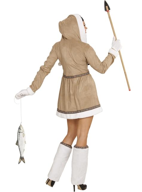 Disfraz de esquimal para mujer talla grande
