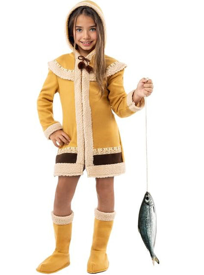 Disfraz de esquimal para niña - Funiglobal | Funidelia