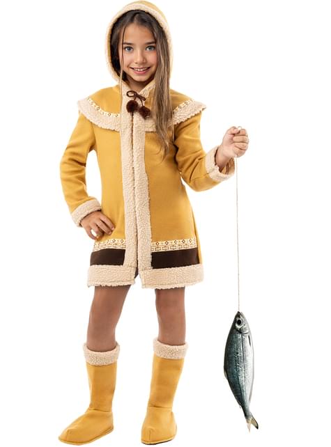 Disfraz de esquimal para niña - Funiglobal | Funidelia
