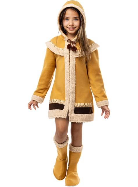 Disfraz de esquimal para niña - Funiglobal | Funidelia
