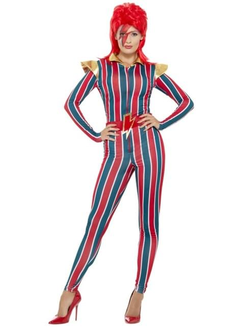 Disfraz de David Bowie para mujer