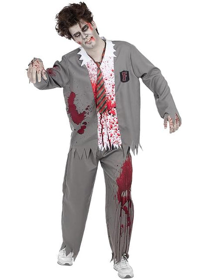 Disfraz de estudiante zombie para hombre - Funiglobal | Funidelia