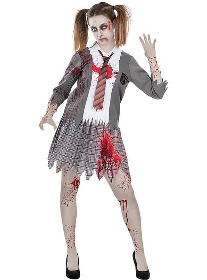 Disfraz de estudiante zombie para mujer - Funiglobal | Funidelia