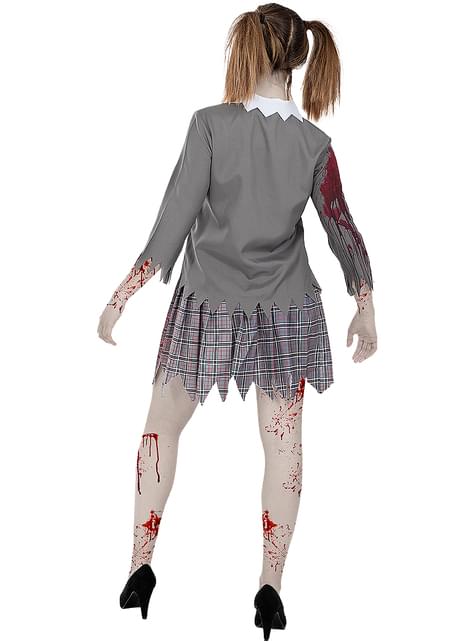 Disfraz de estudiante zombie para mujer - Funiglobal | Funidelia