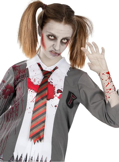 Disfraz de estudiante zombie para mujer - Funiglobal | Funidelia
