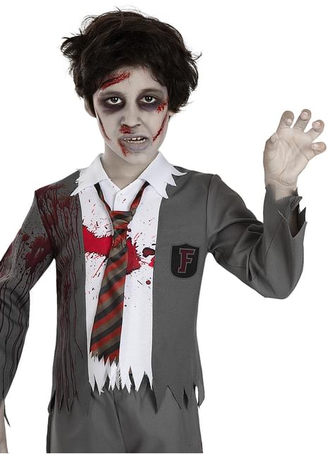 Disfraz de estudiante zombie para niño - Funiglobal | Funidelia