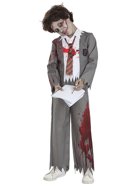 Disfraz de estudiante zombie para niño - Funiglobal | Funidelia
