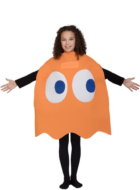 Disfraz de Fantasma Pac-Man Clyde para niños - Funiglobal | Funidelia