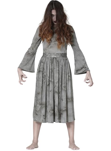 Disfraz de zombie aterrador para mujer
