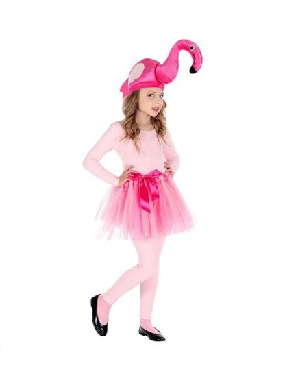 Disfraz de flamenco rosa para niña