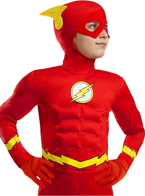 Disfraz de Flash deluxe para niño - Funiglobal | Funidelia