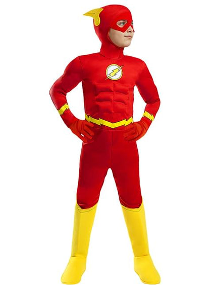 Disfraz de Flash deluxe para niño - Funiglobal | Funidelia