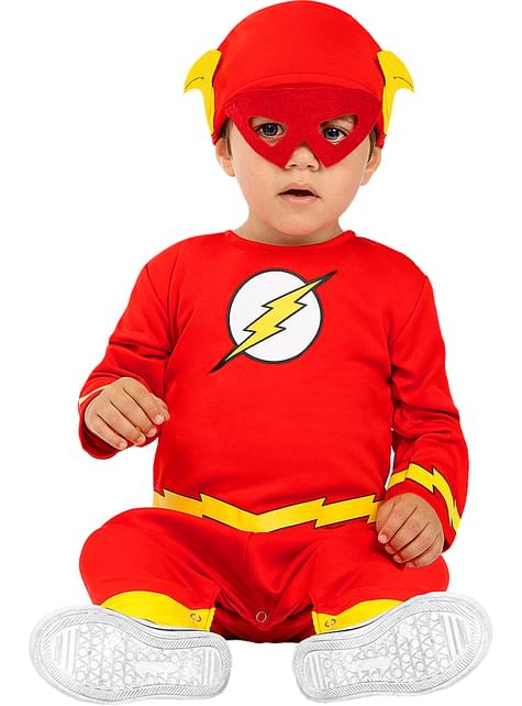 Disfraz de Flash para bebé - Funiglobal | Funidelia