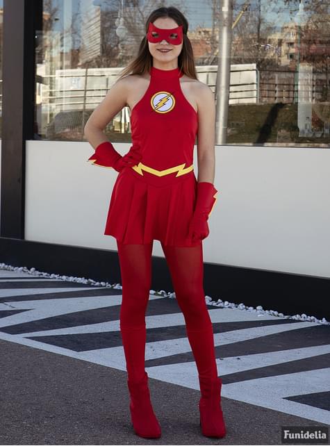 Disfraz de Flash para mujer - Funiglobal | Funidelia