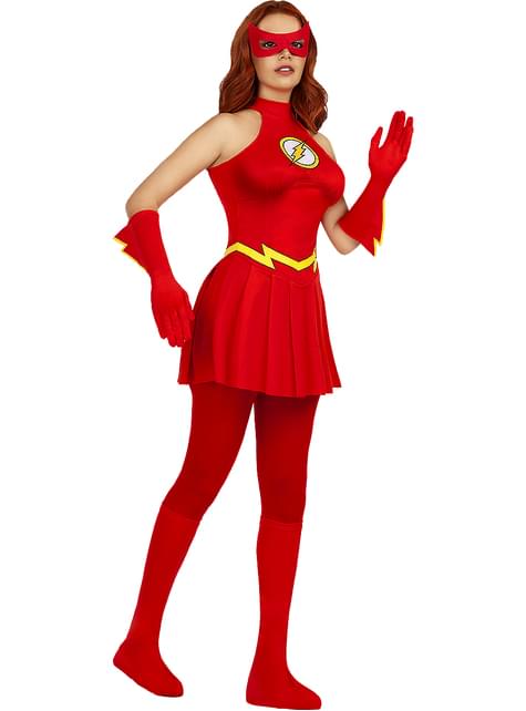 Disfraz de Flash para mujer - Funiglobal | Funidelia