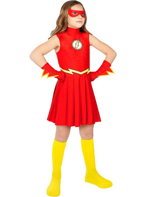 Disfraz de Flash para niña - Funiglobal | Funidelia