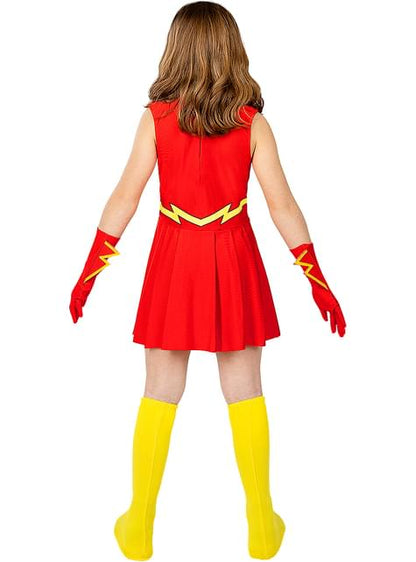 Disfraz de Flash para niña - Funiglobal | Funidelia